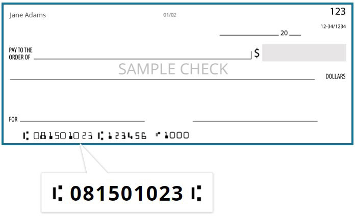 Routing Number